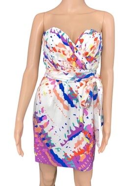 Forever New Strapless Dress Size 4